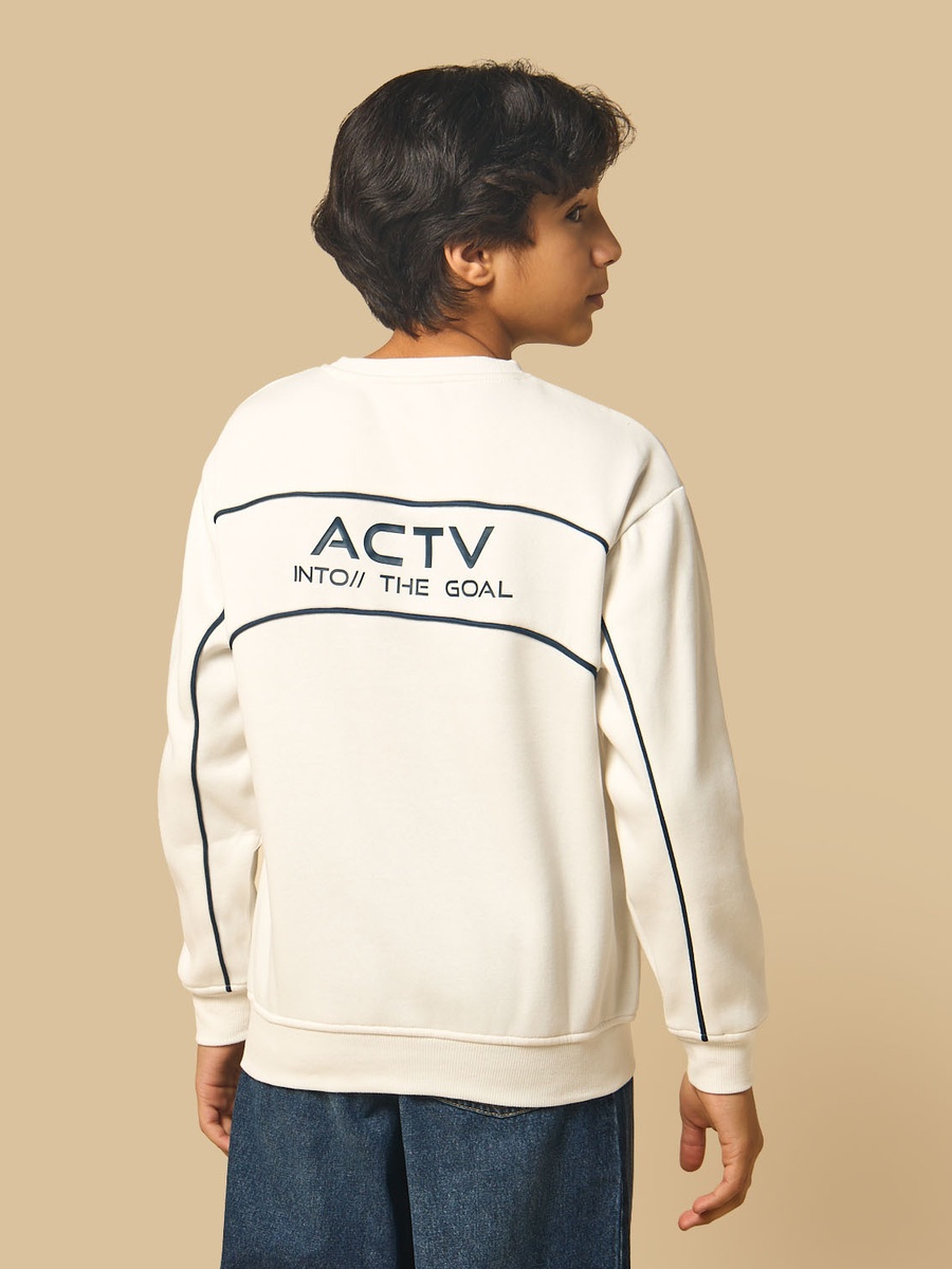 Slogan Print Sweatshirt