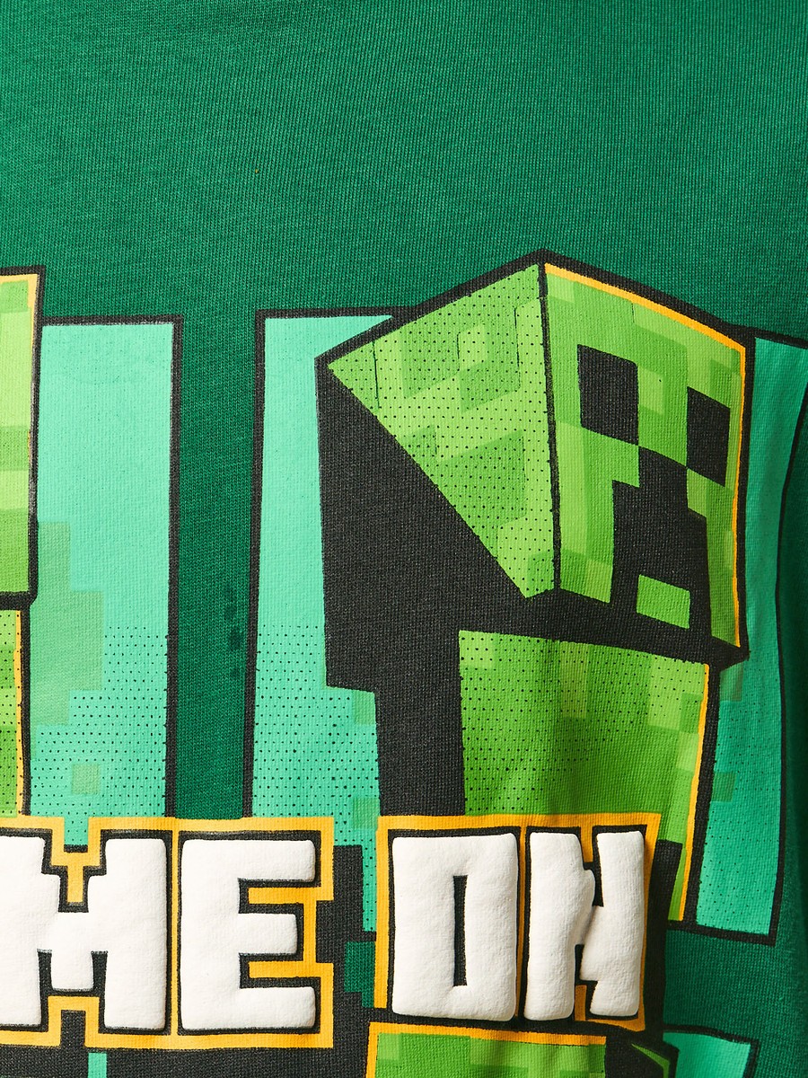 Minecraft Print Sweatshirt