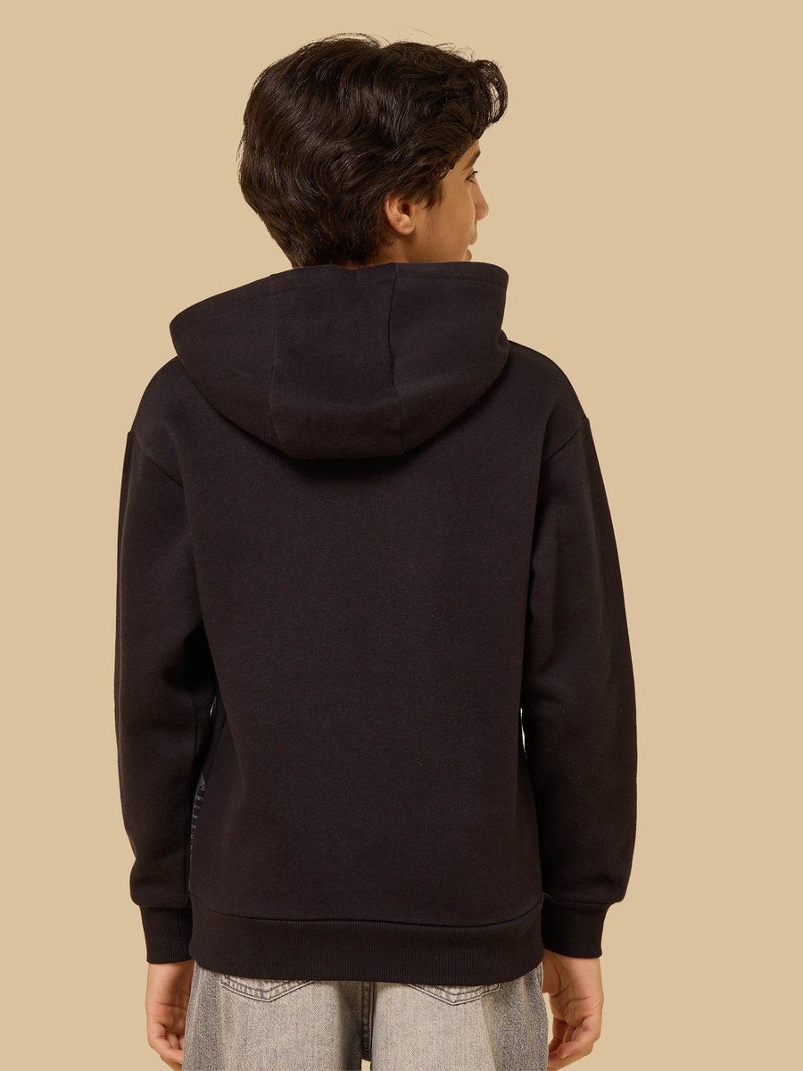 Batman Print Hooded Sweatshirt