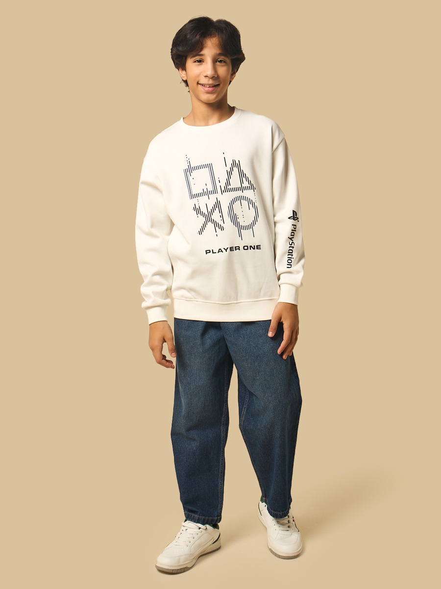 PlayStation Print Interlock Sweatshirt