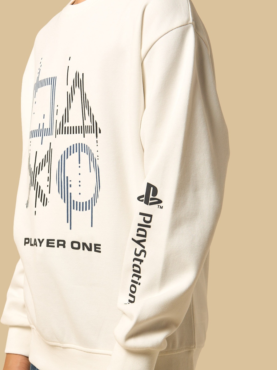 PlayStation Print Interlock Sweatshirt
