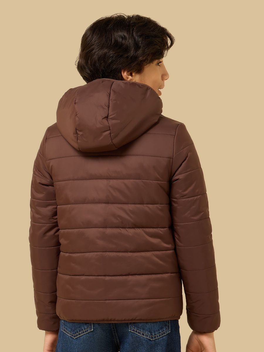 Quilted Hooded Puffer Jacket