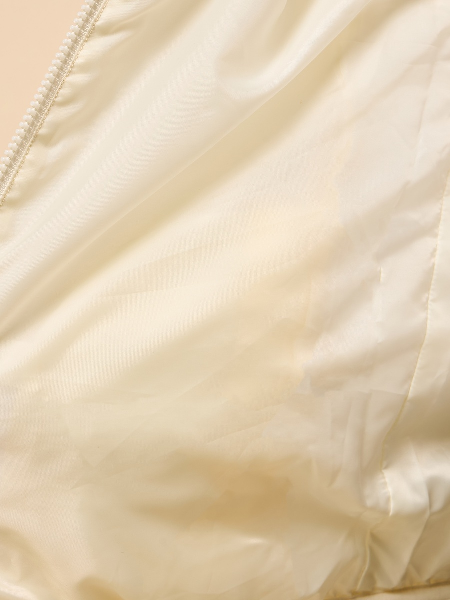 Plain Hooded Puffer Jacket