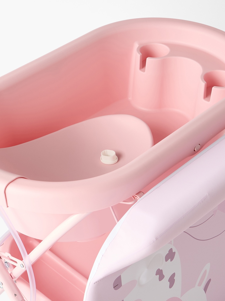 Folding Changing Center with Bathtub