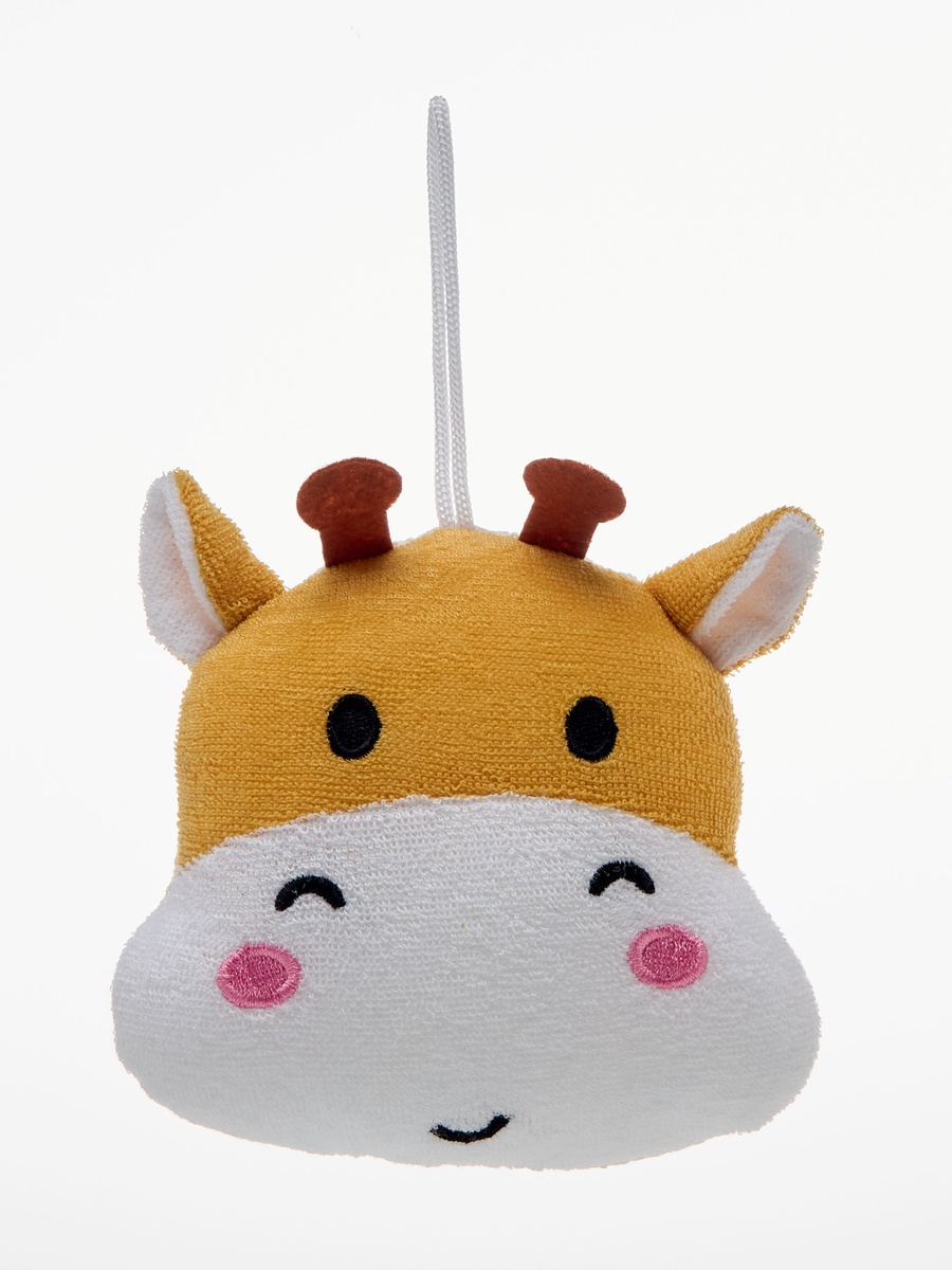 Giraffe Bath Scrubbie with Loop