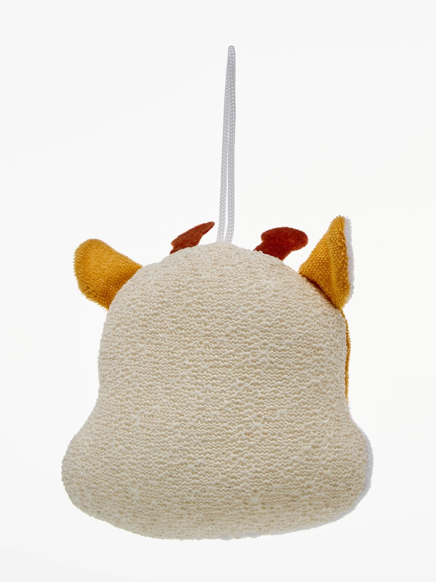 Giraffe Bath Scrubbie with Loop