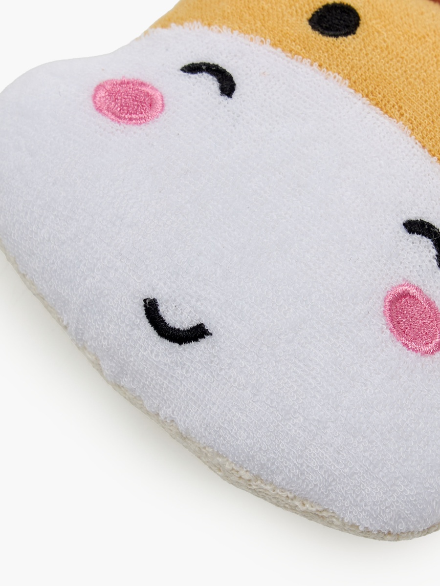 Giraffe Bath Scrubbie with Loop