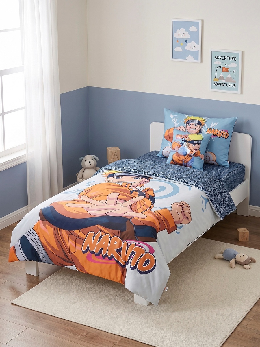 Printed 4-Piece Microfiber Bedding Set