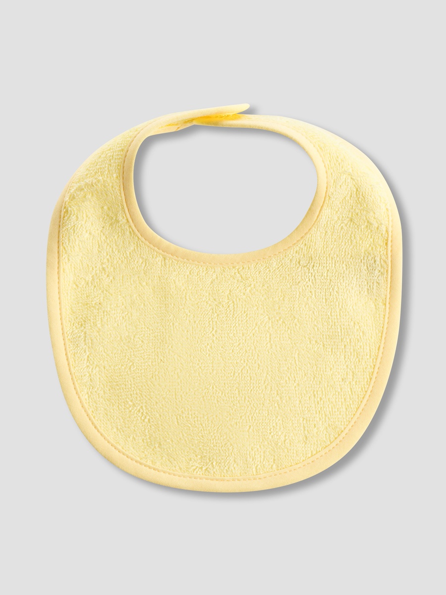 Pack of 4 Baby Bib with Snap Button Closure