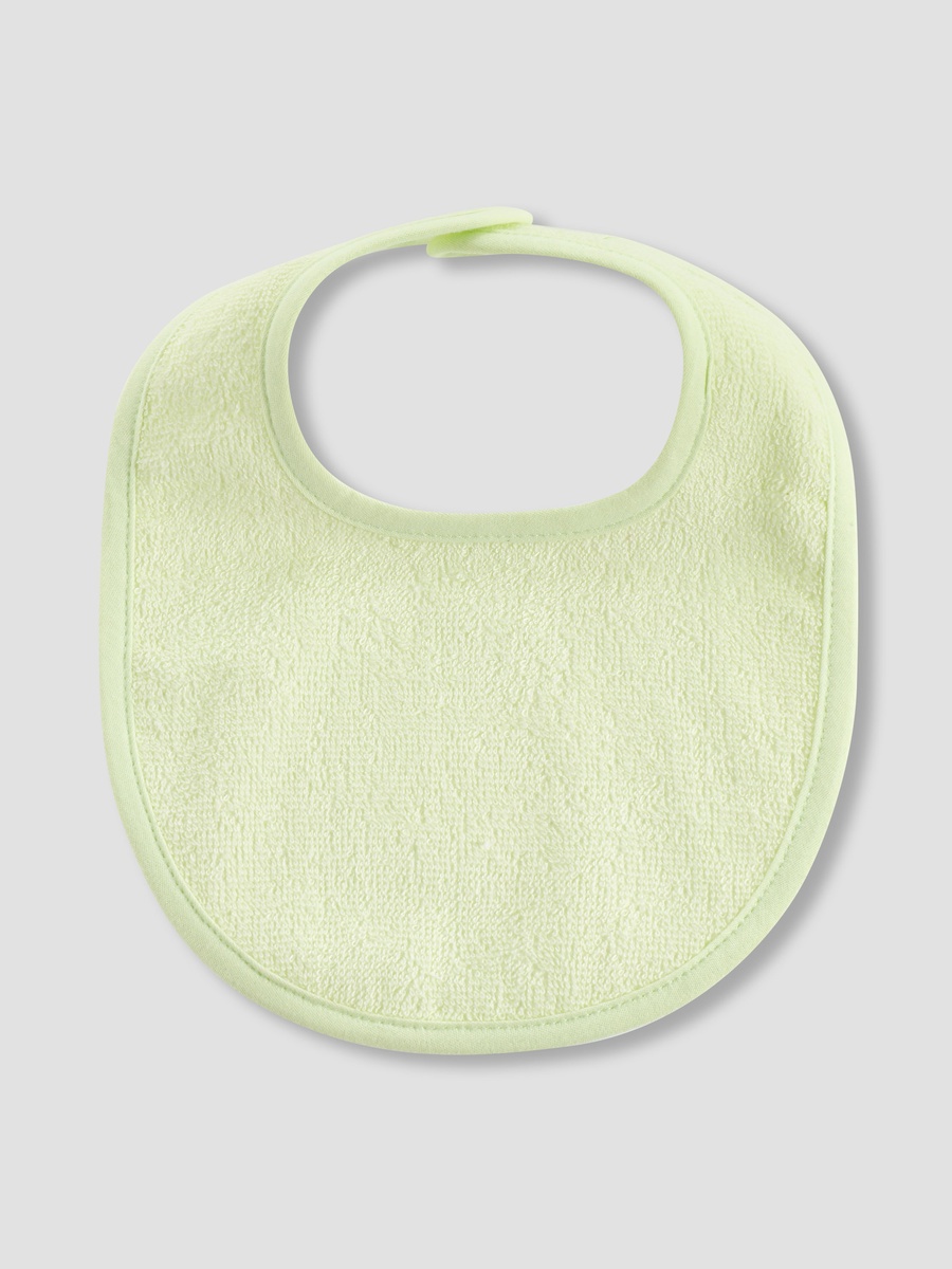 Pack of 4 Baby Bib with Snap Button Closure