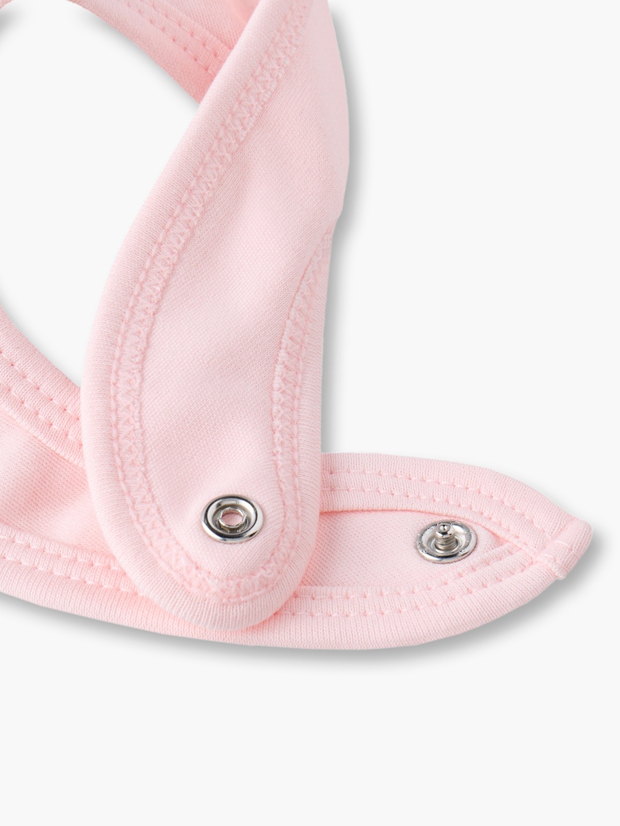 Pack of 2 Baby Bib with Snap Button Closure