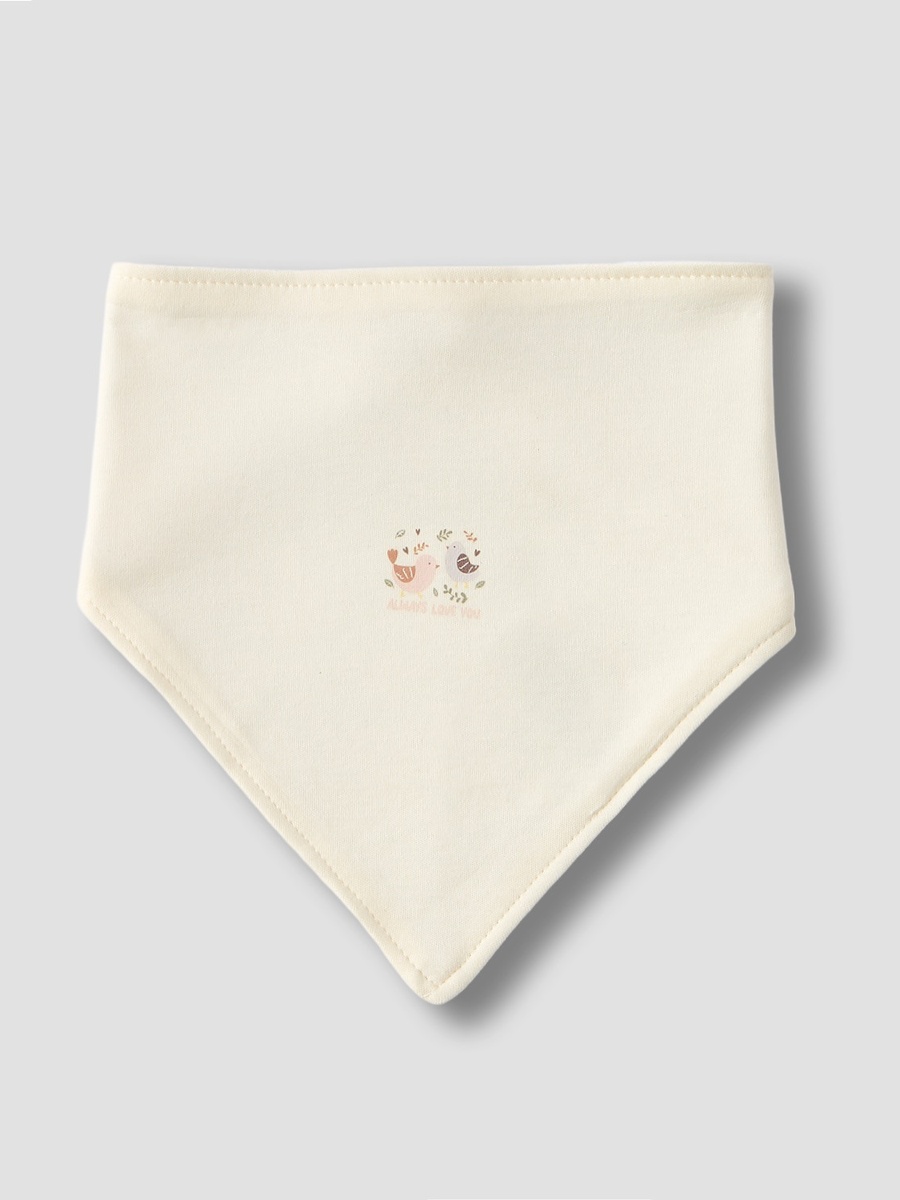 Pack of 5 Baby Bib with Floral Print