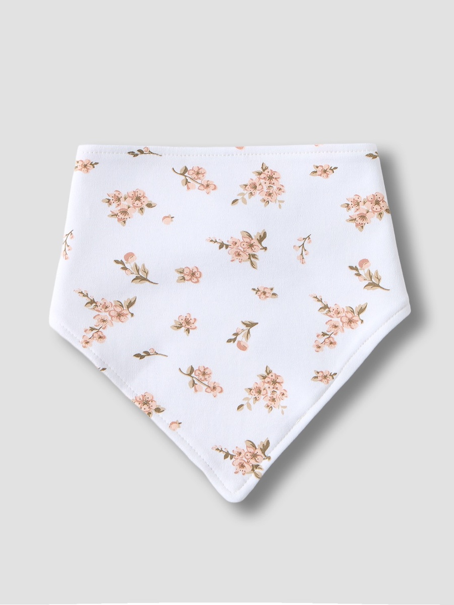 Pack of 5 Baby Bib with Floral Print