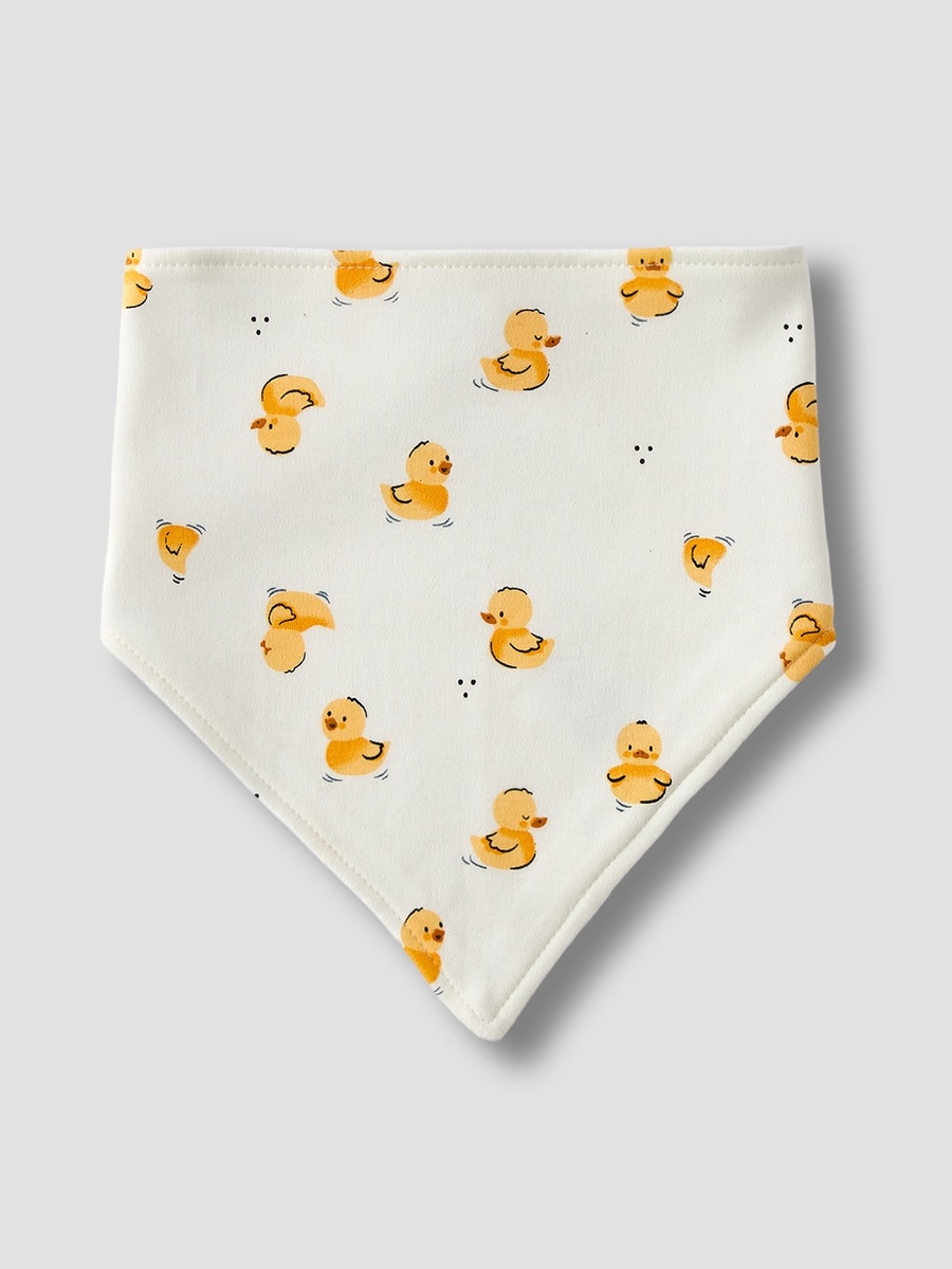 Pack of 5 Baby Bib with Duck Print