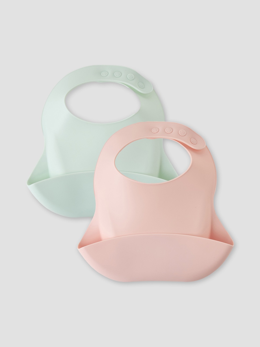 Set of 3 Baby Bib with Placement Mat