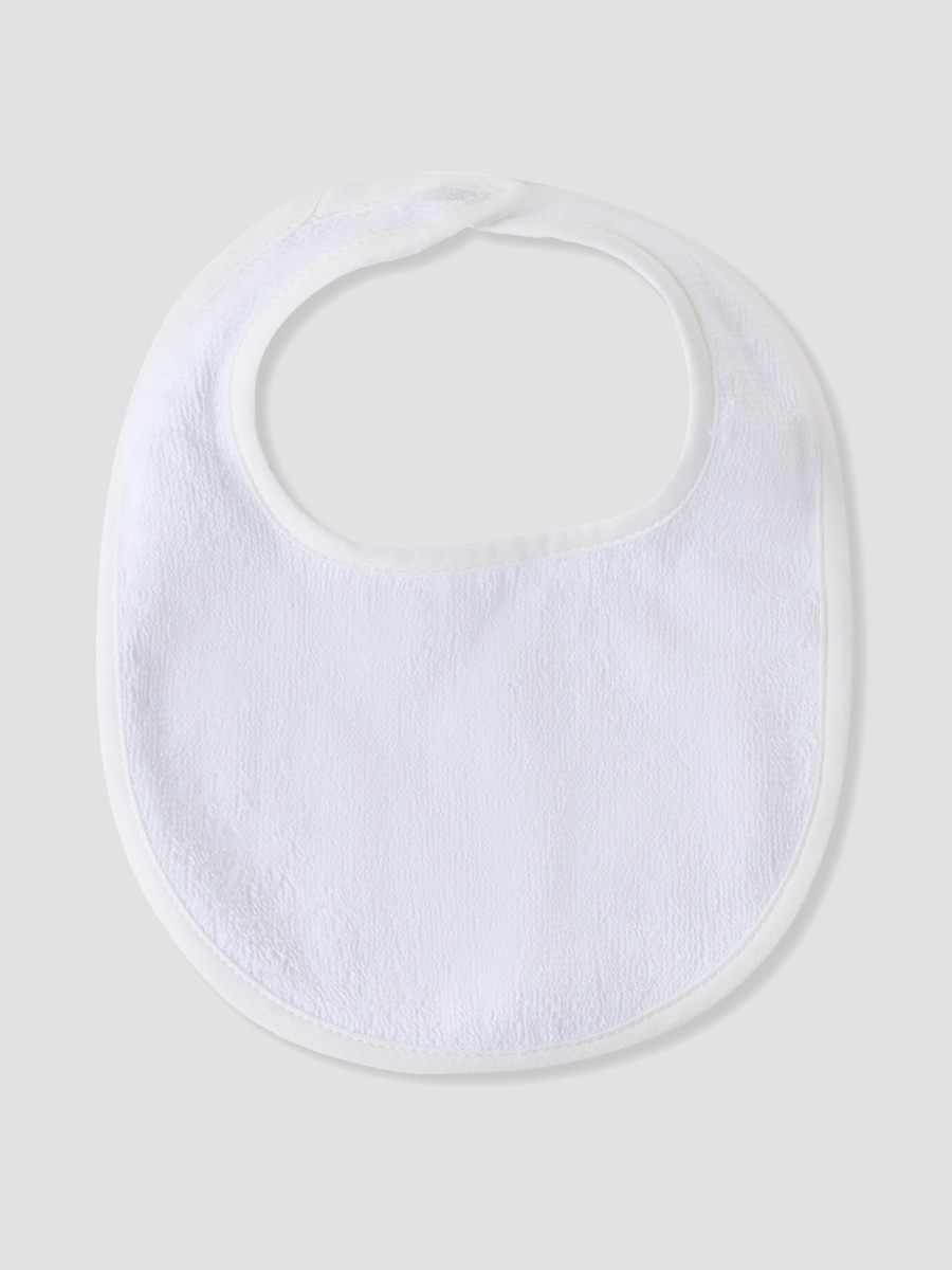 Pack of 10 Baby Bib with Snap Button Closure