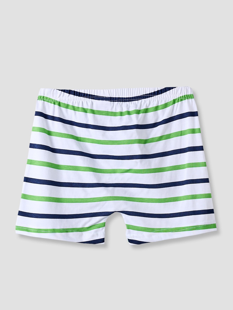 Pack of 7 Cotton Boxers with Dinosaur Print