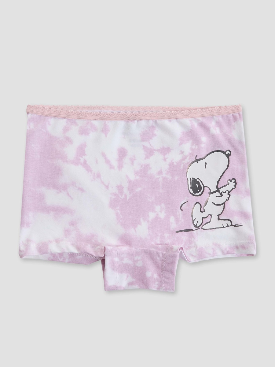 Pack of 3 Boyshorts with Snoopy Print