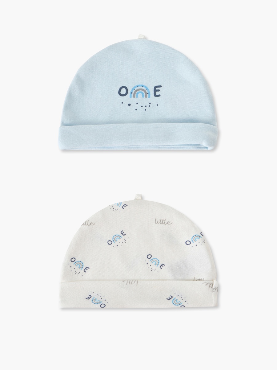 Pack of 2 Cap with Cute Print