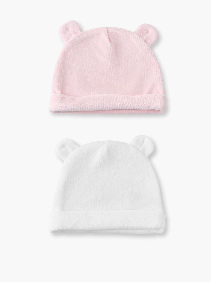 Pack of 2 Cap with 3D Ear Accent