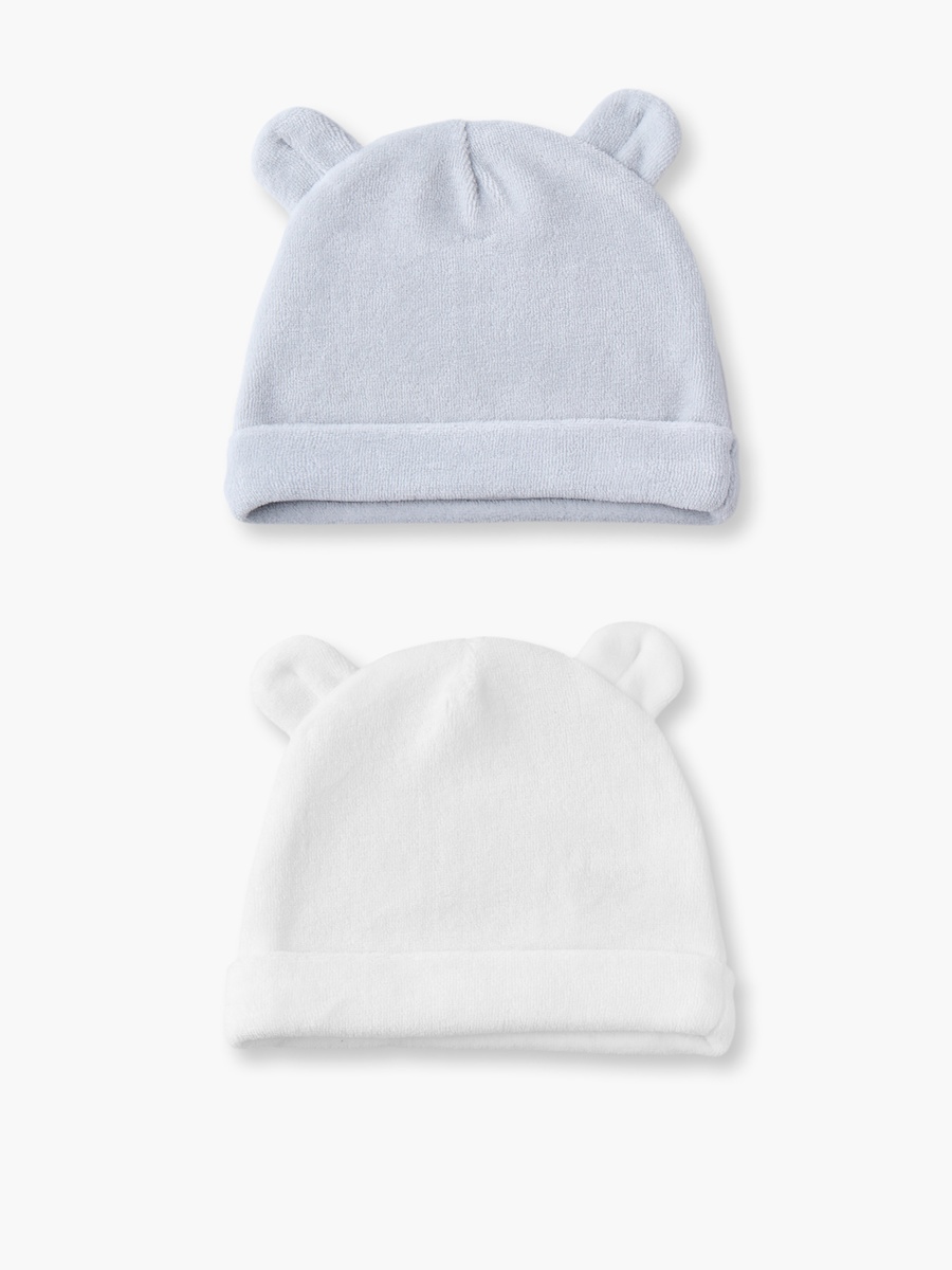 Pack of 2 Cap with 3D Ear Accent