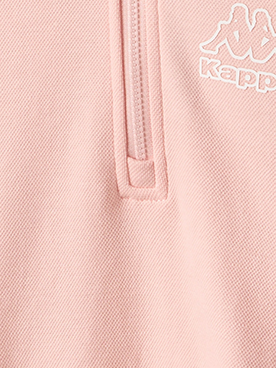 Collared Short Sleeves Knee Length Polo Dress with Panelled Design