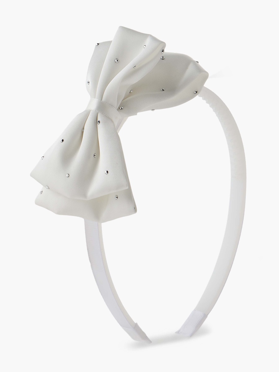 Set of 3 Hairband with Bow Hair Clip