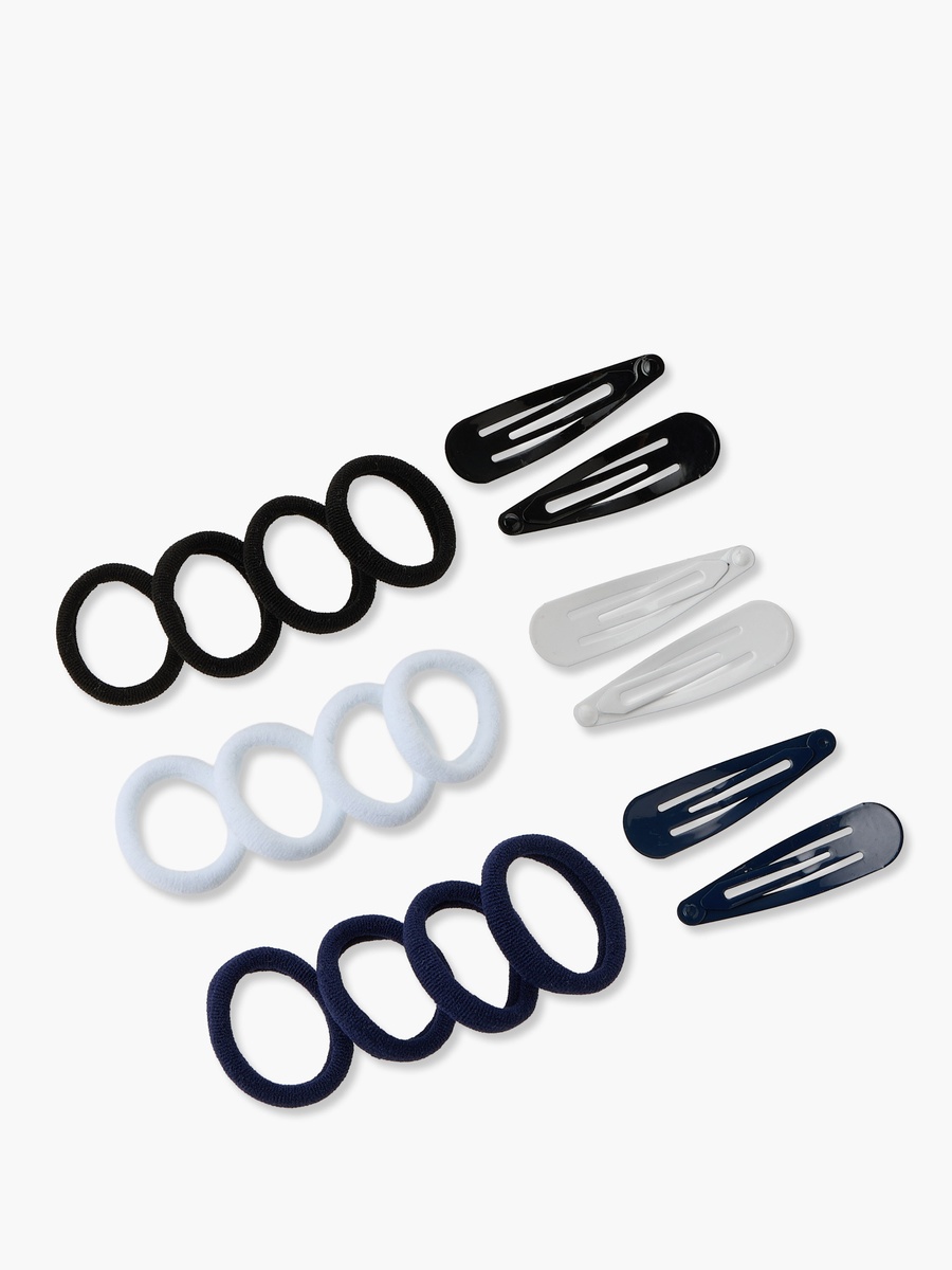 Set of 18 Hair Clip with Hair Tie
