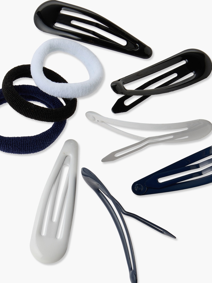 Set of 18 Hair Clip with Hair Tie