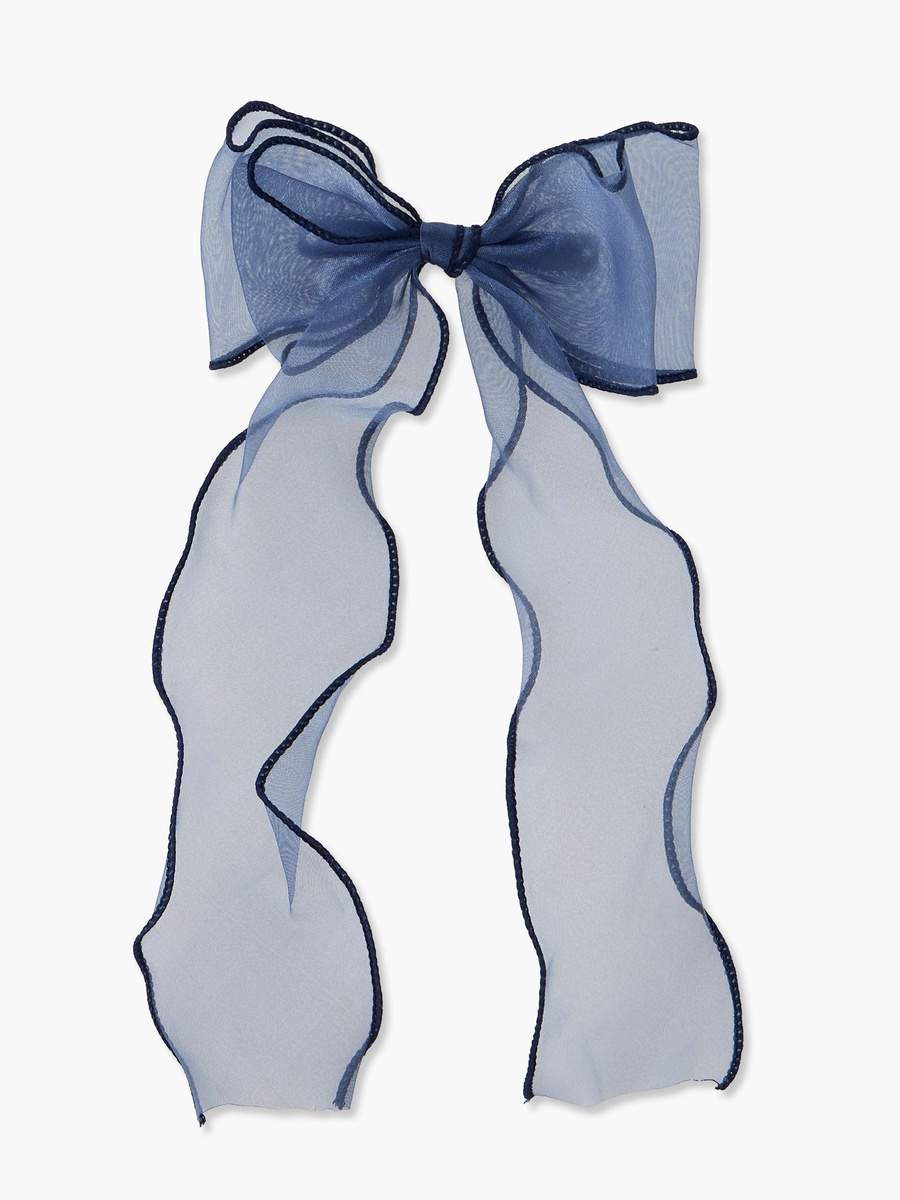 Set of 3 Hair Clip with Bow Accent