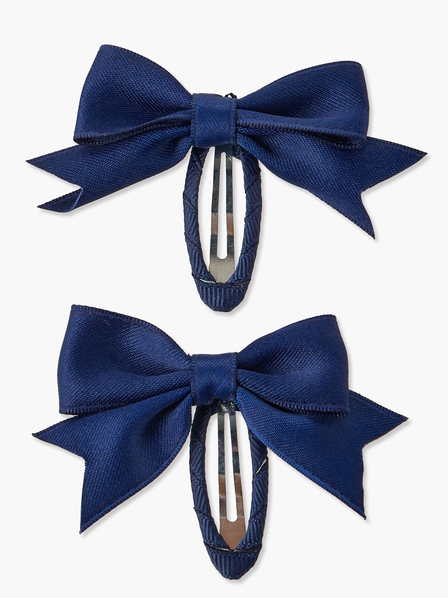 Set of 3 Hair Clip with Bow Accent