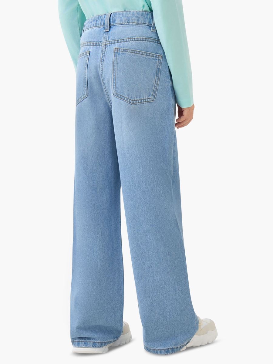 Wide Leg Jeans with Pockets