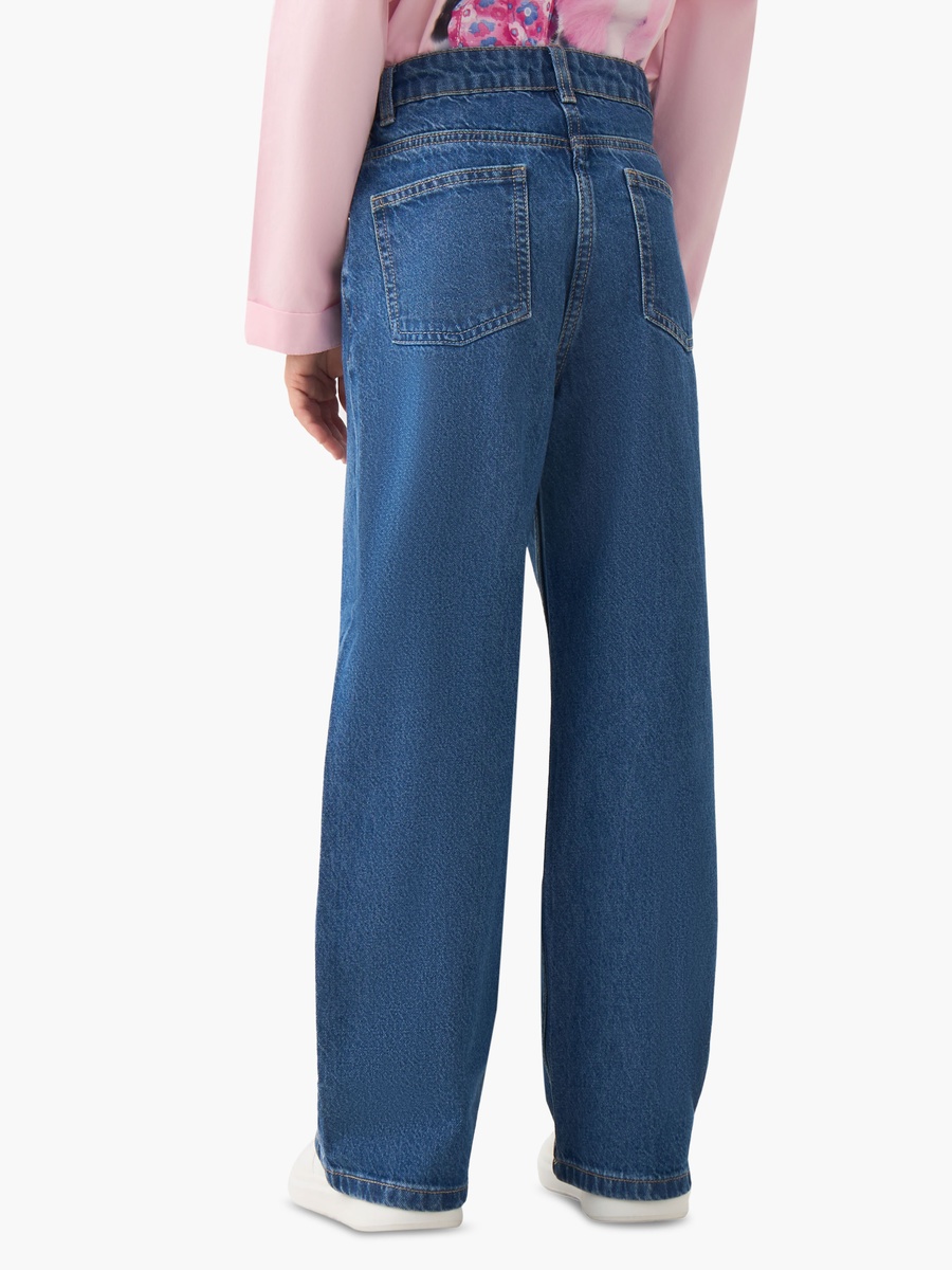 Wide Leg Jeans with Pockets