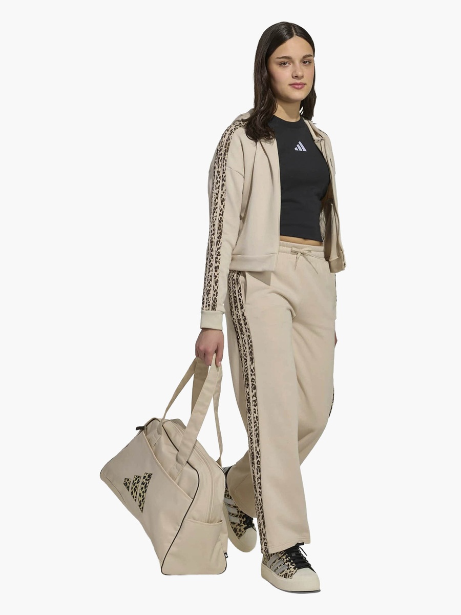 Girls Track Pants with Animal Print