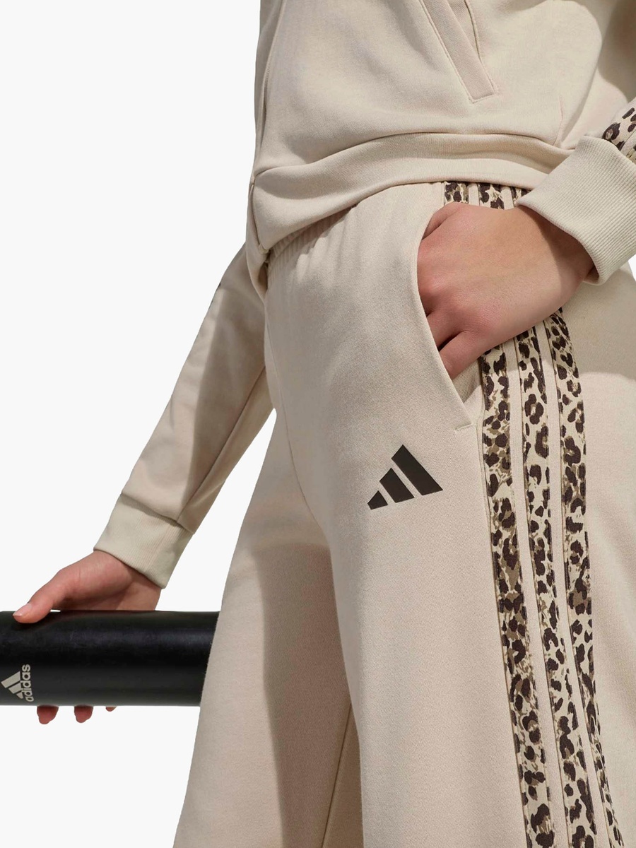 Girls Track Pants with Animal Print