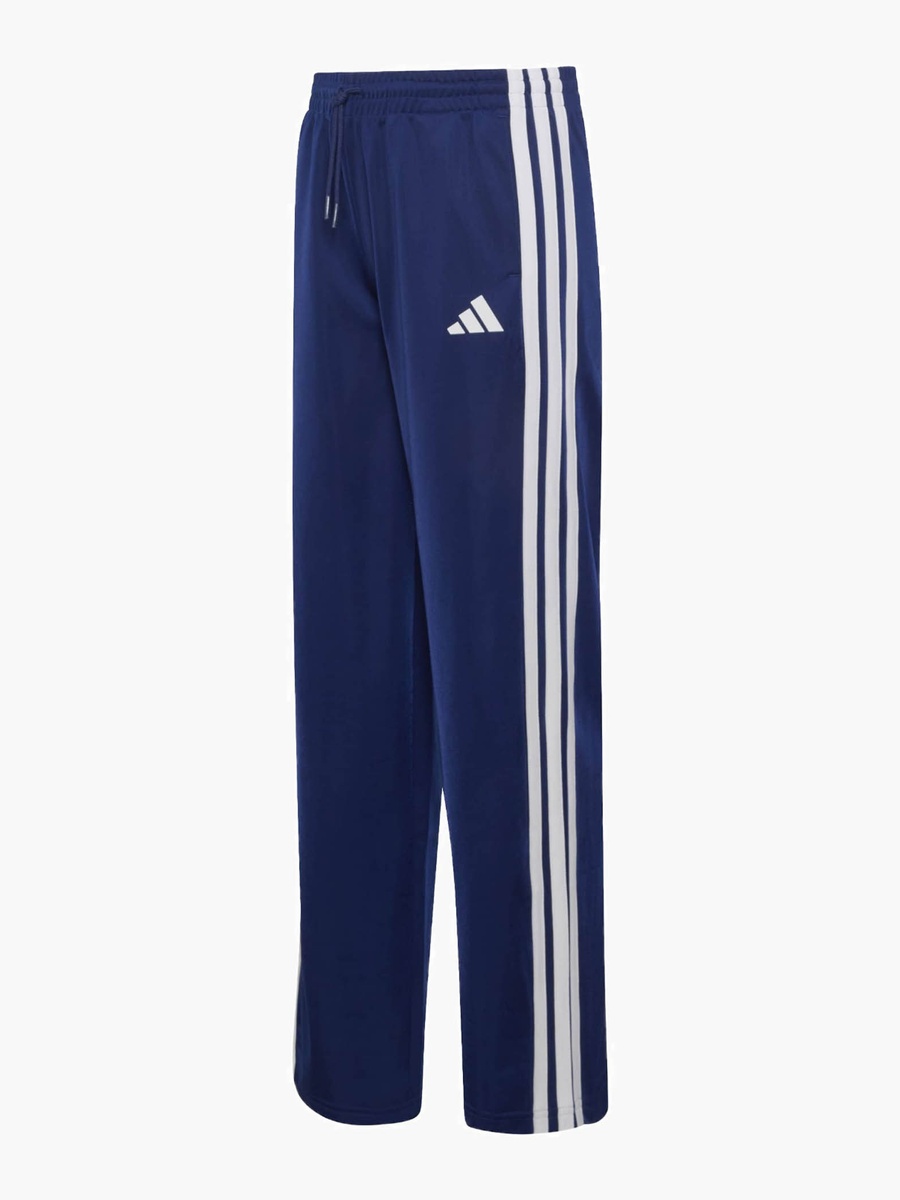 Elasticated Drawstring Waist Track Pants with Side Stripes
