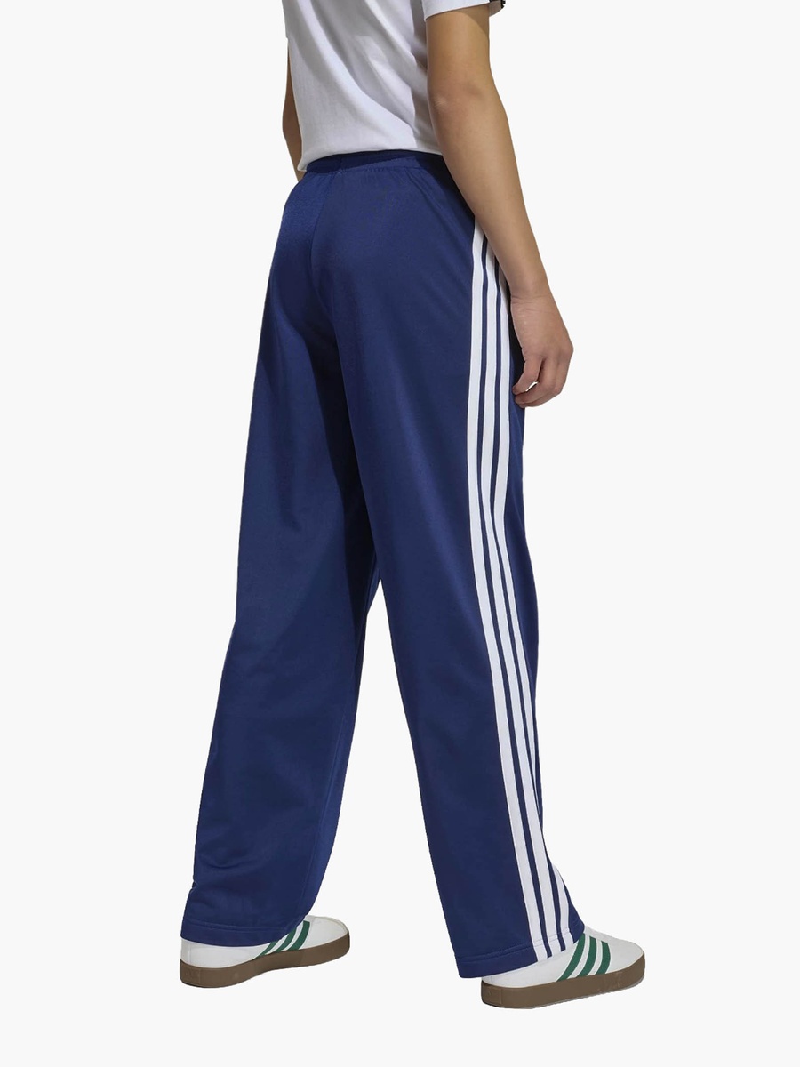 Elasticated Drawstring Waist Track Pants with Side Stripes