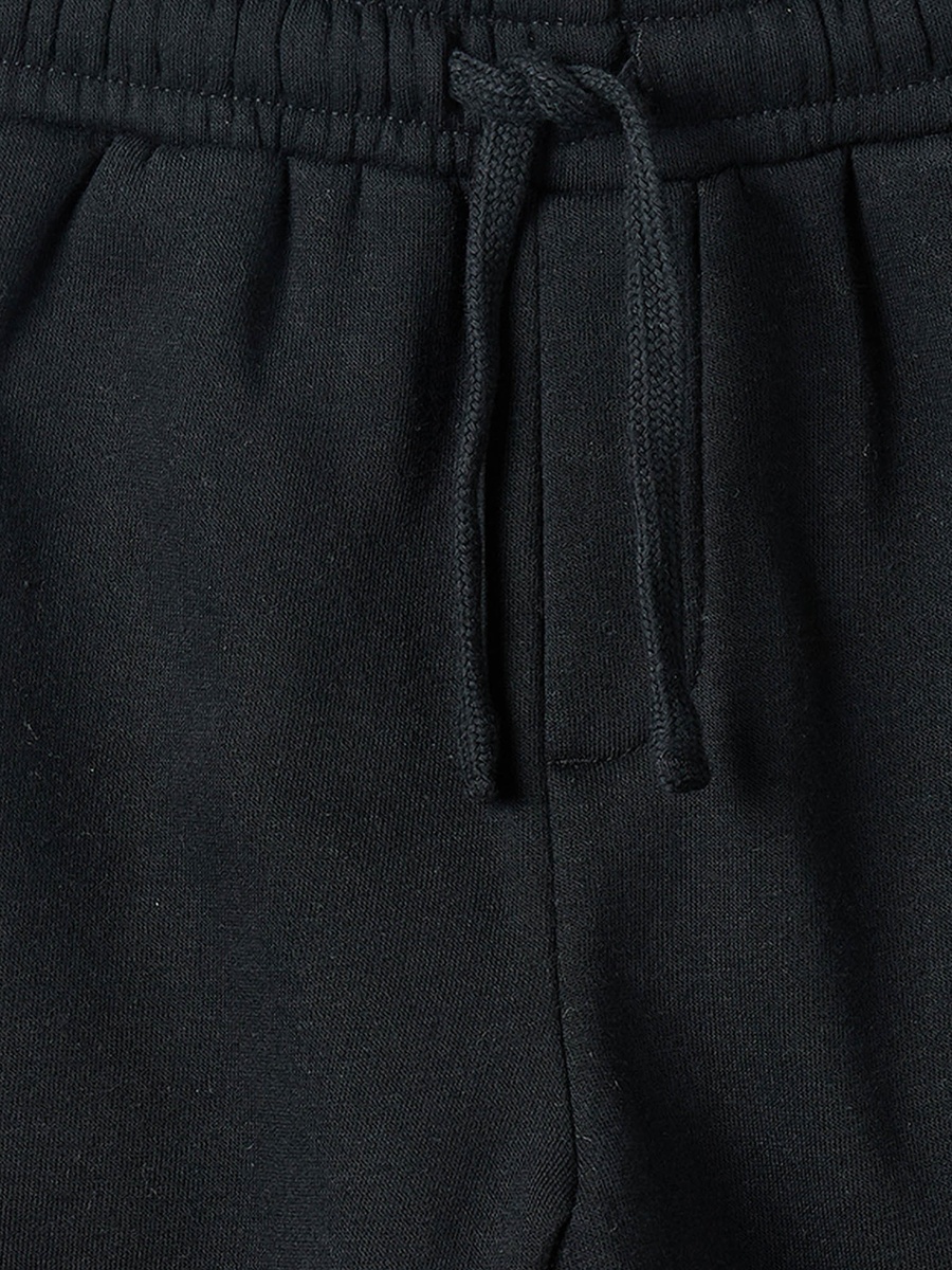 Elasticated Drawstring Waist Joggers with Logo Print