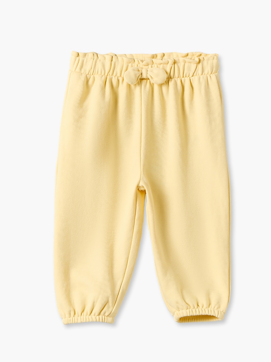 Elasticated Waist Joggers with Bow Detail