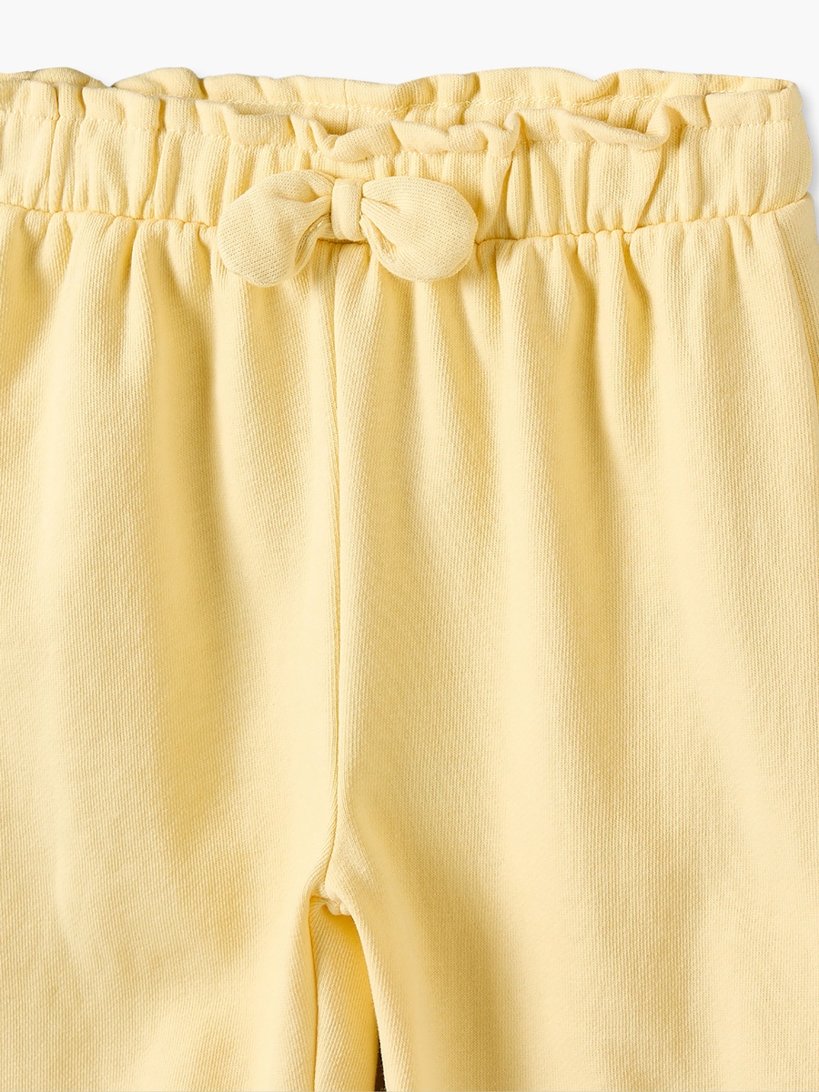 Elasticated Waist Joggers with Bow Detail