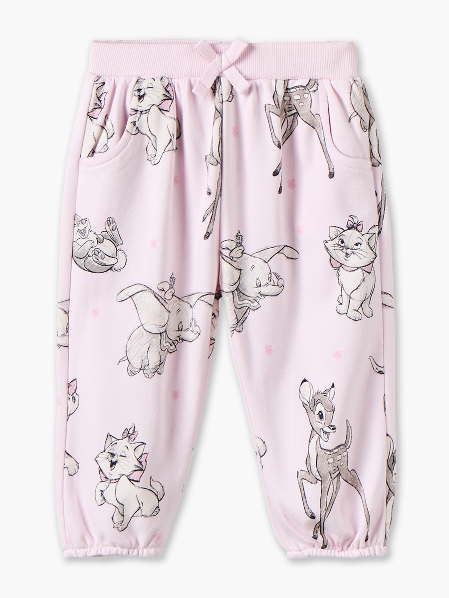 Pack of 2 Elasticated Joggers with Cartoon Print