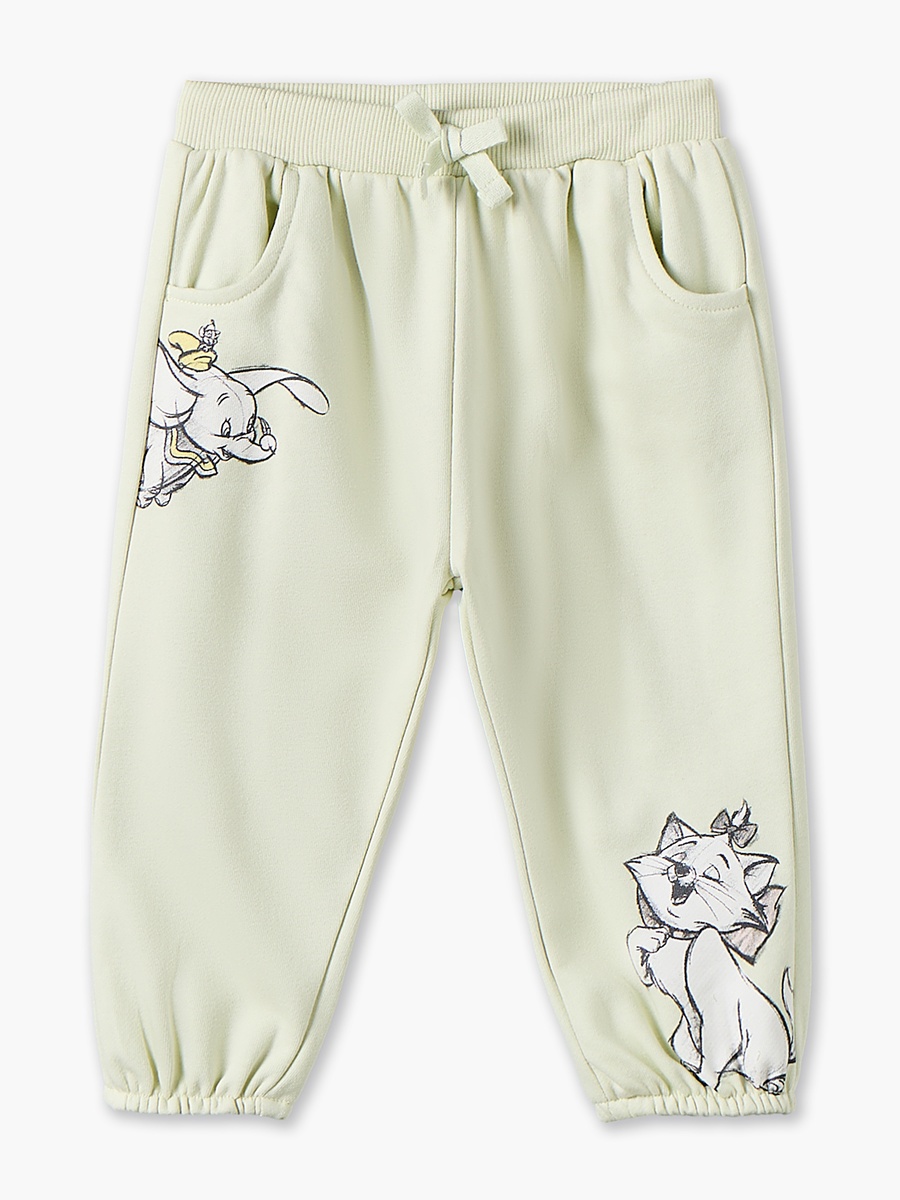 Pack of 2 Elasticated Joggers with Cartoon Print