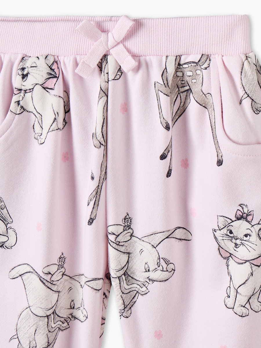 Pack of 2 Elasticated Joggers with Cartoon Print