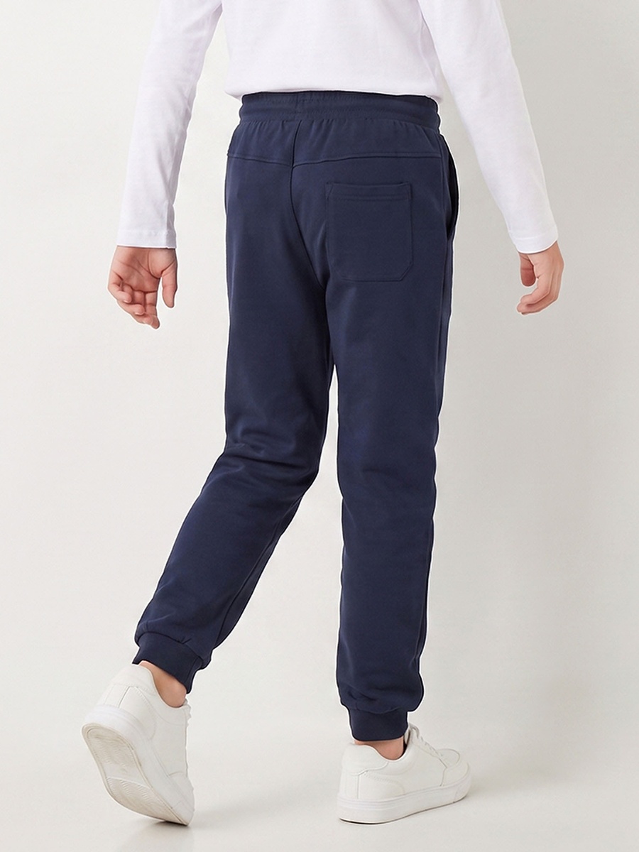 Elasticated Drawstring Waist Joggers with Pockets