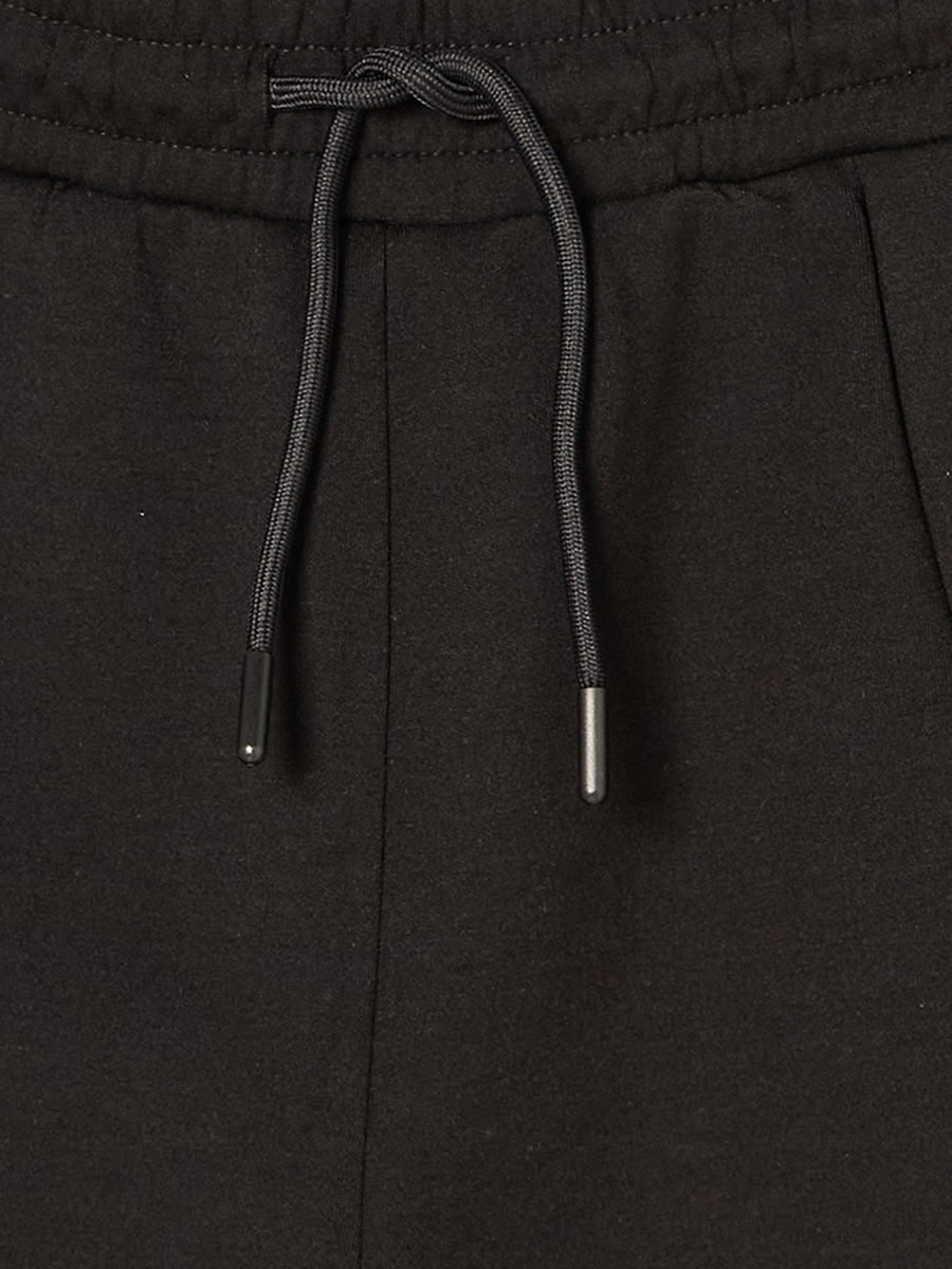 Elasticated Drawstring Waist Joggers with Panelled Design