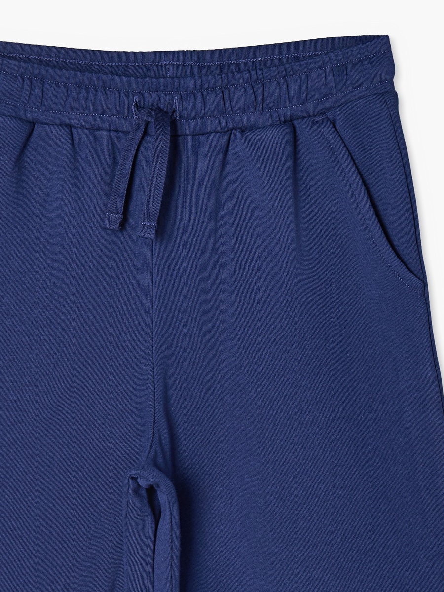 Drawstring Waist Track Pants with Paris Print