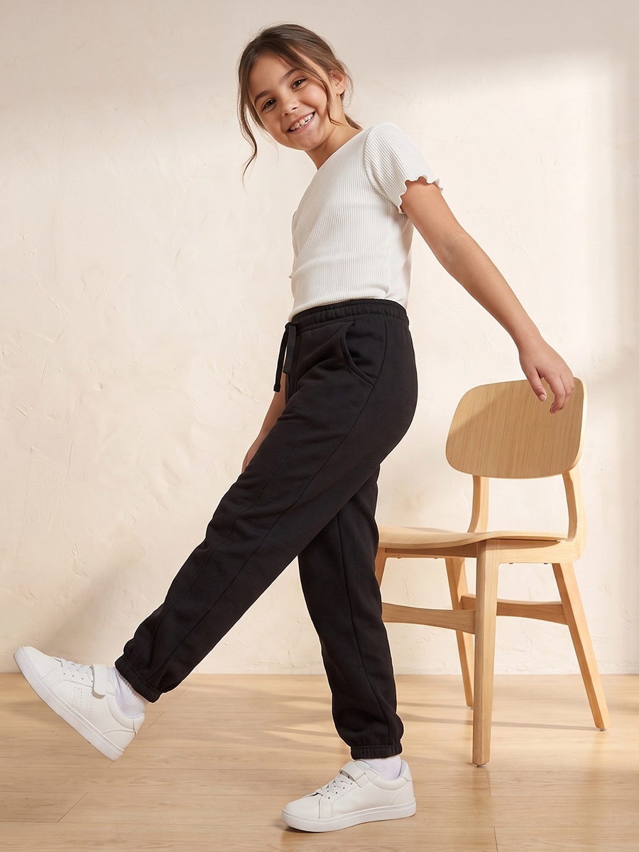 Drawstring Waistband Joggers with Pockets