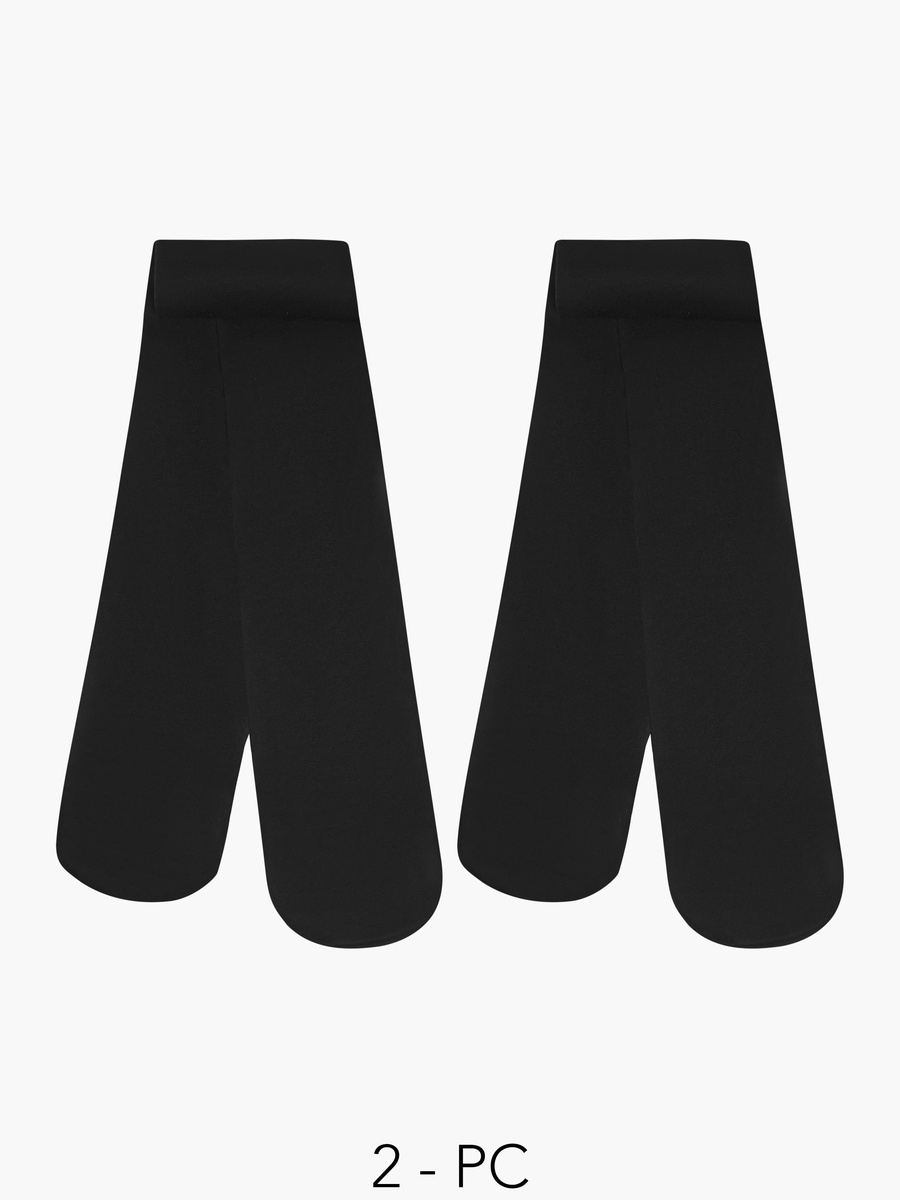 Pack of 2 Tights with Elasticated Waistband