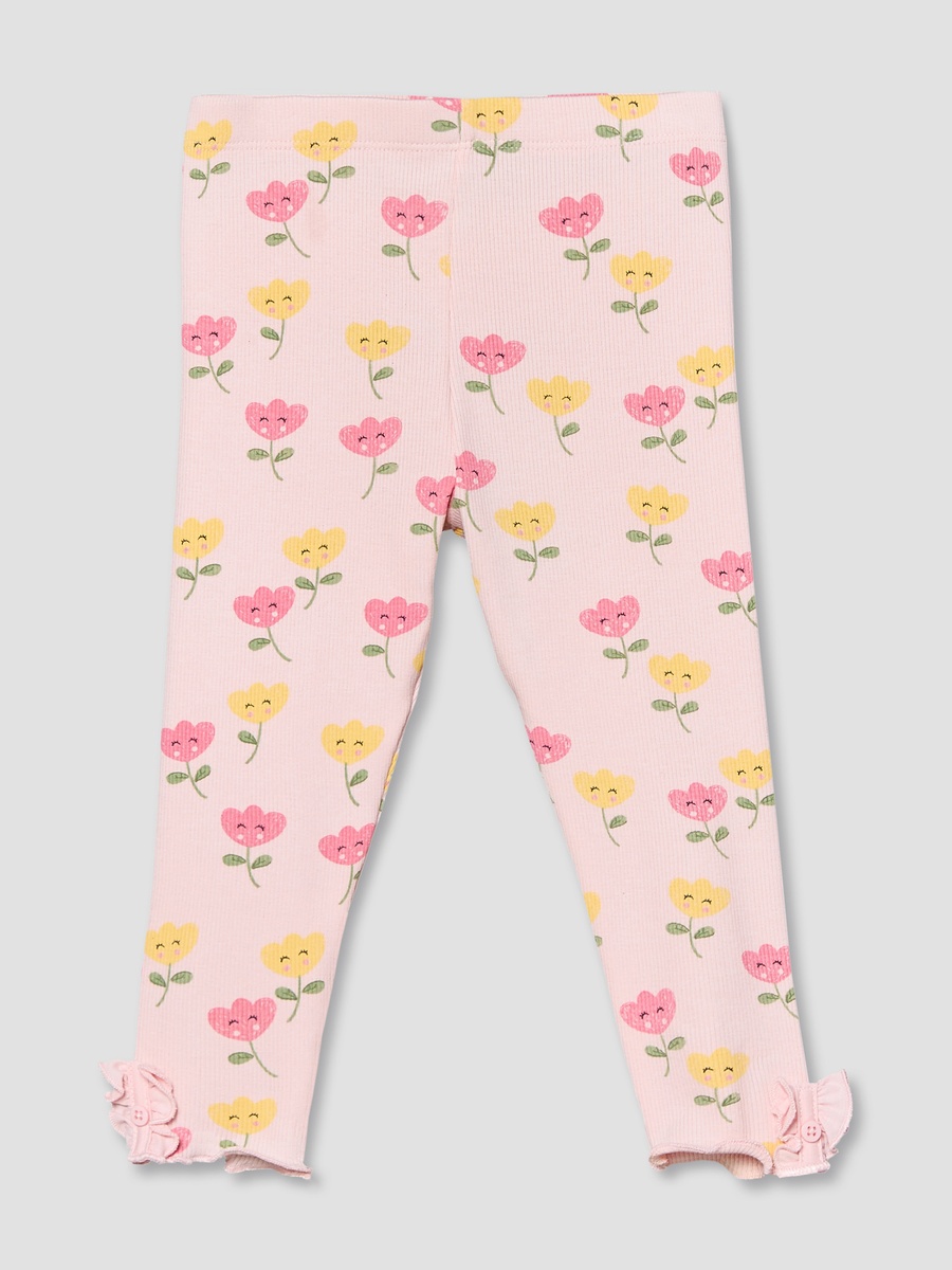 Leggings with Floral Print