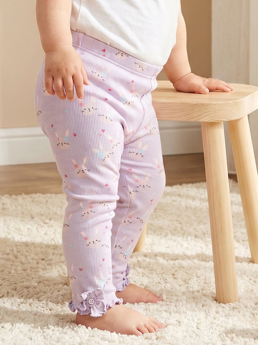 Leggings with Floral Print